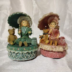 Toddler & Bear Music box Set